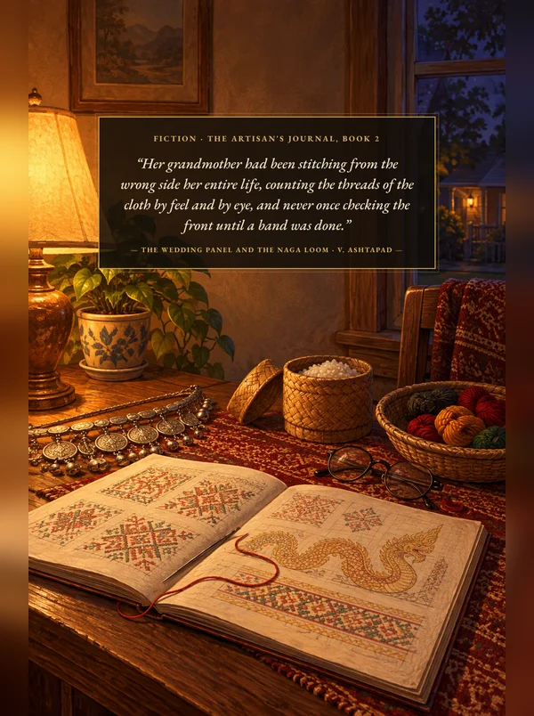 Back cover of The Artisan's Journal