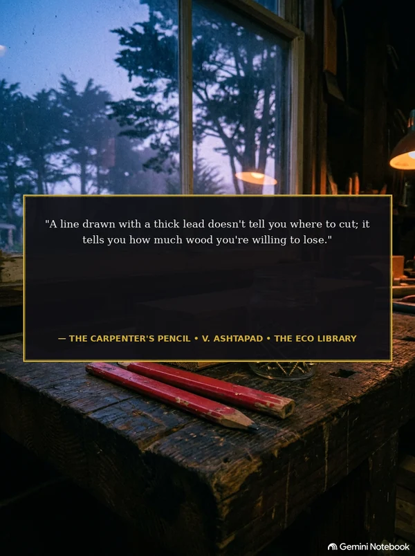 Back cover of The Carpenter's Pencil