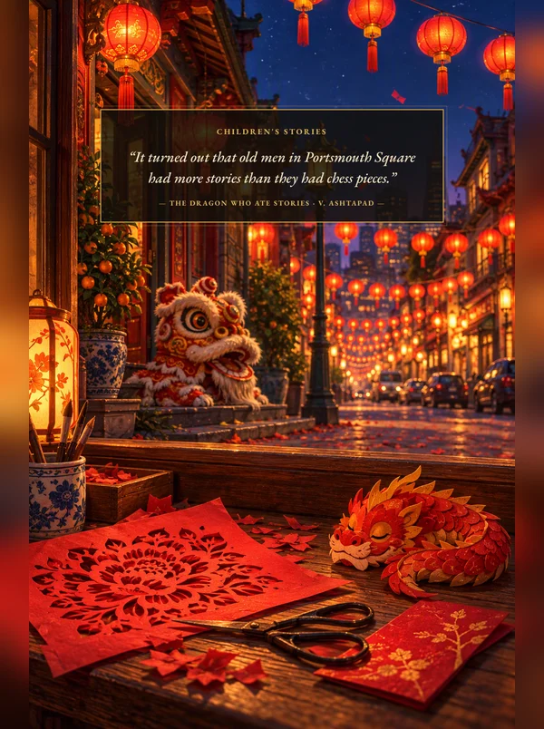 Back cover of The Dragon Who Ate Stories