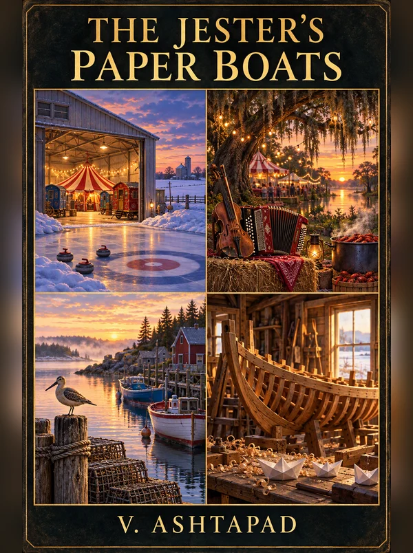 Front cover of The Jester's Paper Boats