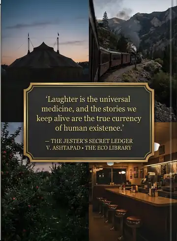 Back cover of The Jester's Secret Ledger