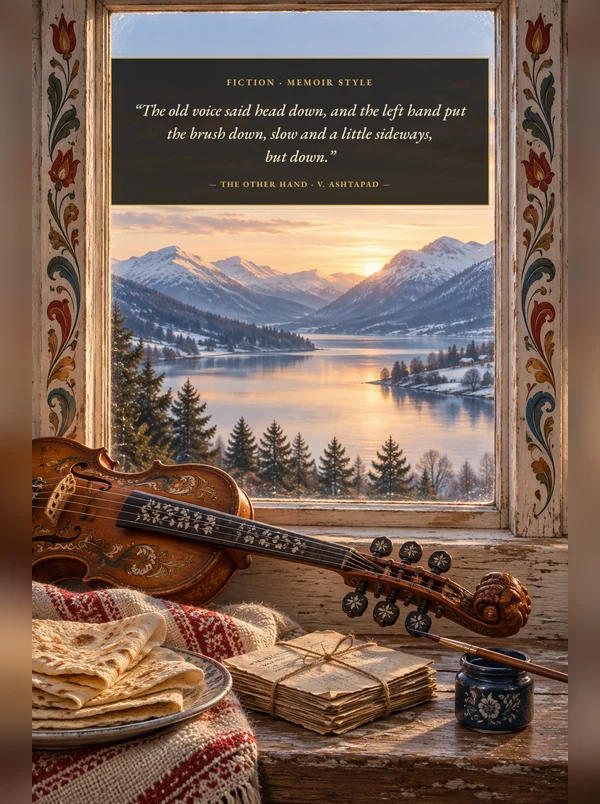 Back cover of The Other Hand