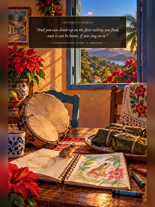 Back cover of A Parranda for Cundo
