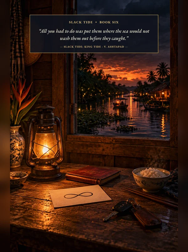Back cover of Slack Tide