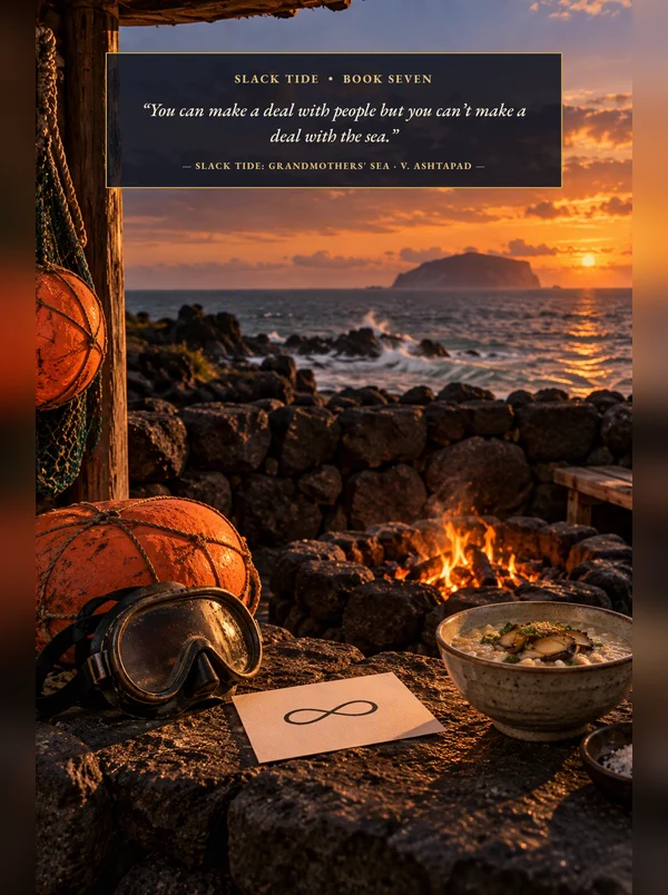 Back cover of Slack Tide
